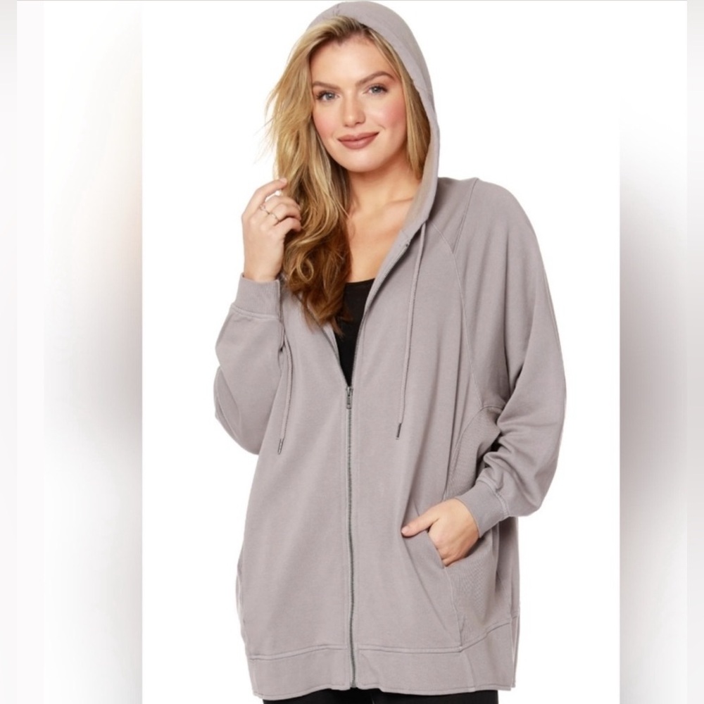 Bobi Oversized Full Zip Hoodie